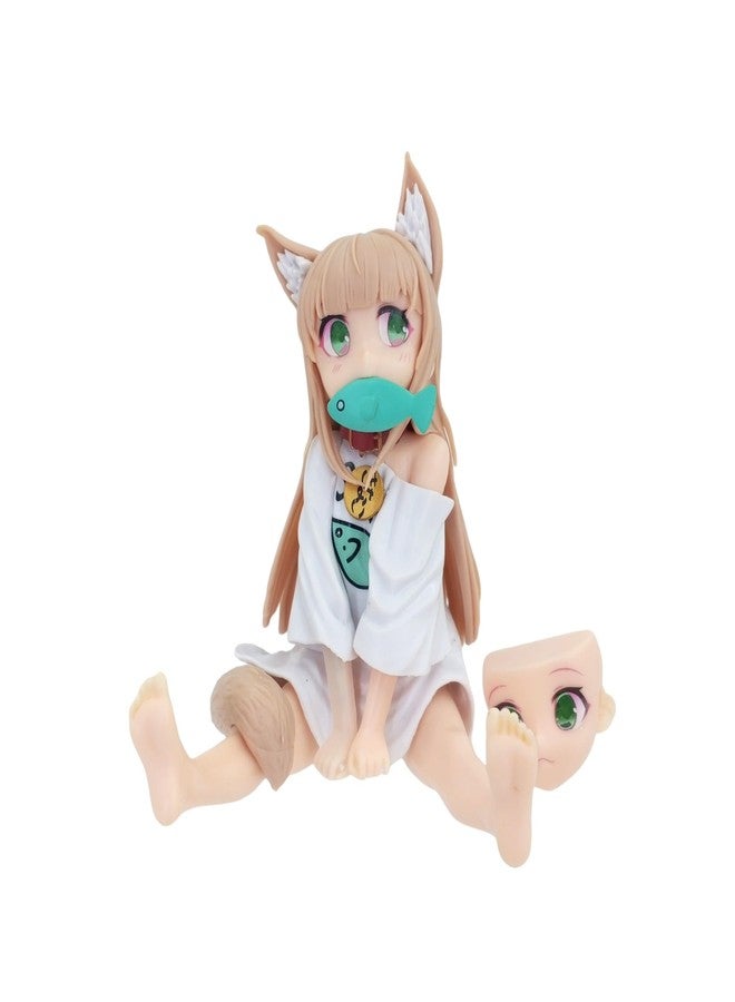KENMA My Cat is a Lovely Girl Anime Kinako Model A 2 Face 14 CM Action Figure PVC - Image 1